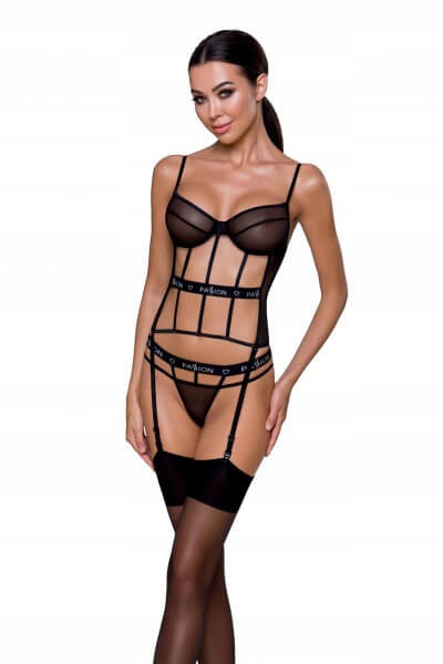Passion Kyouka Corset (Černý) L/XL