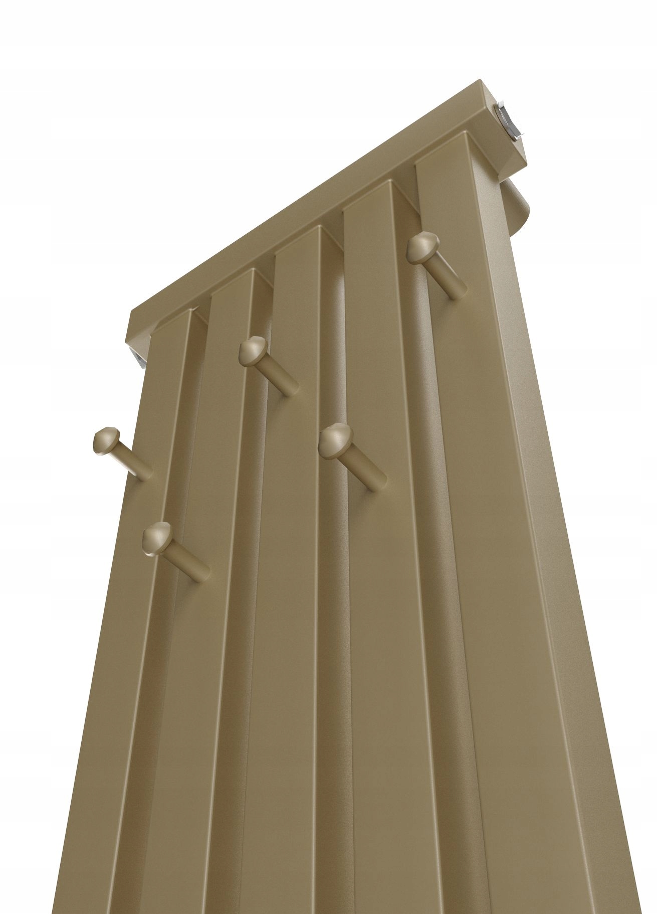 Dekoratívny radiátor s vešiakmi Radiator Hook 180x32 Quartz 2