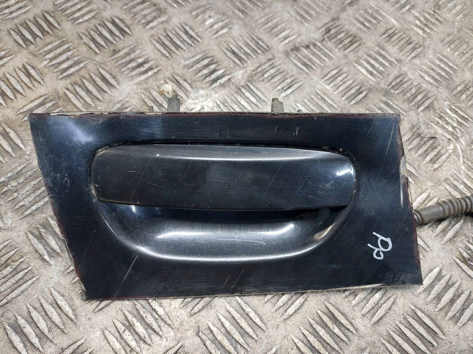 lock door right front + handle exterior AUDI A3 8P LZ9W 4E1837016