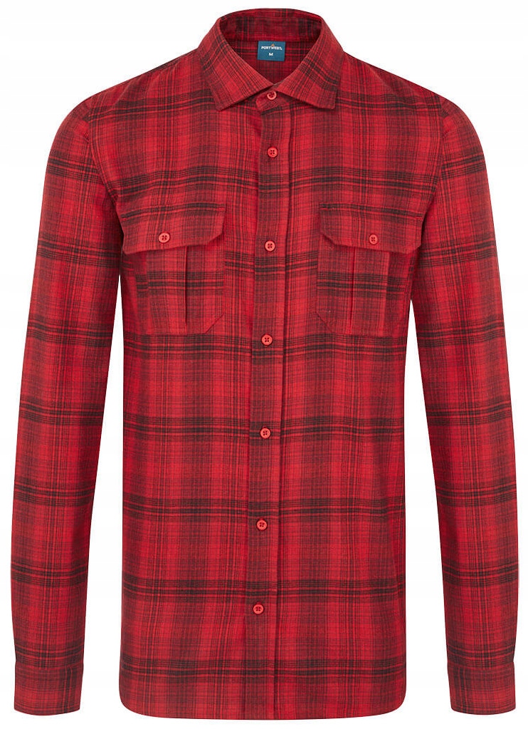 Bavlněná kostkovaná pracovní košile Portwest KA307 Rer vel. S