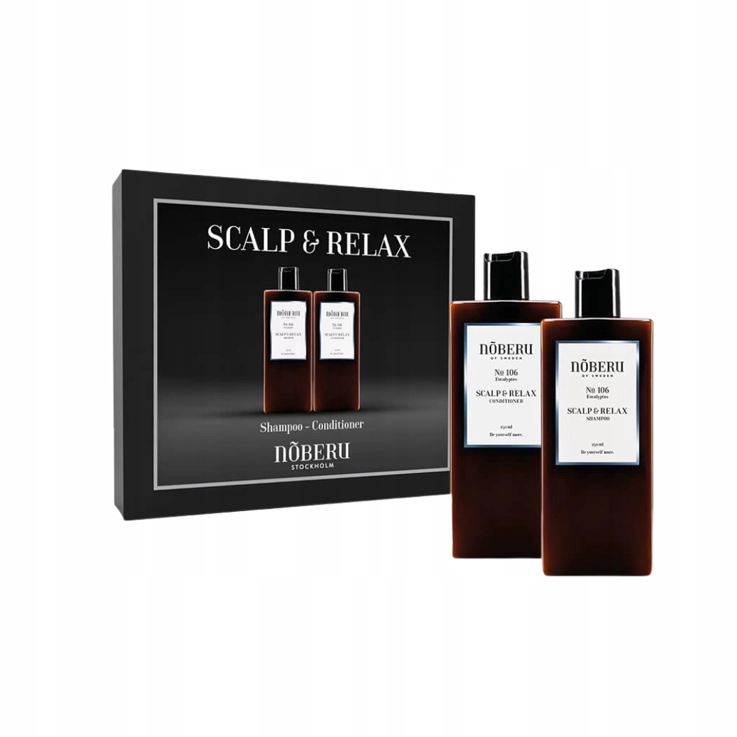 Noberu Scalp&Relax uklidňující dárková sada pro citlivou pokožku hlavy