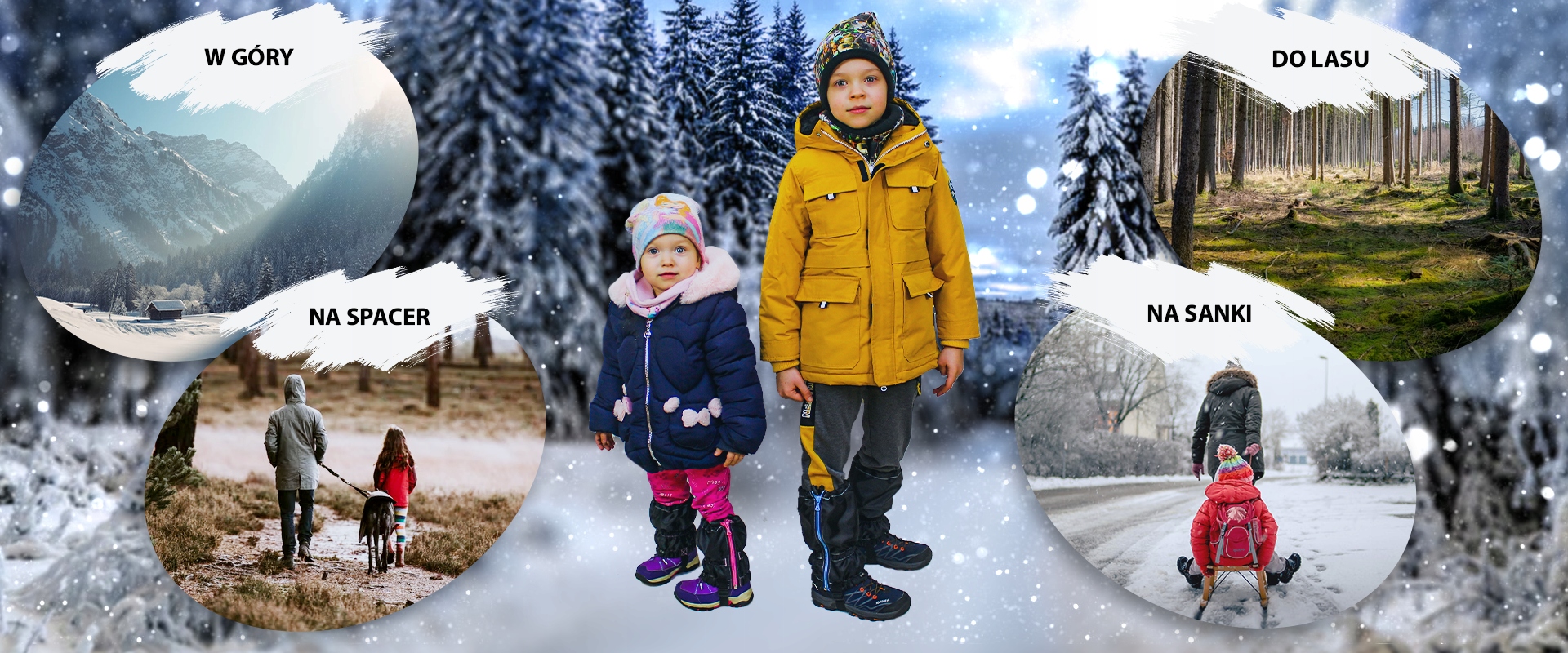 STUPTUTY DZIECIĘCE OCHRANIACZE NA BUTY WODOODPORNE NA ŚNIEG DLA DZIECKA XS Kolor wielokolorowy