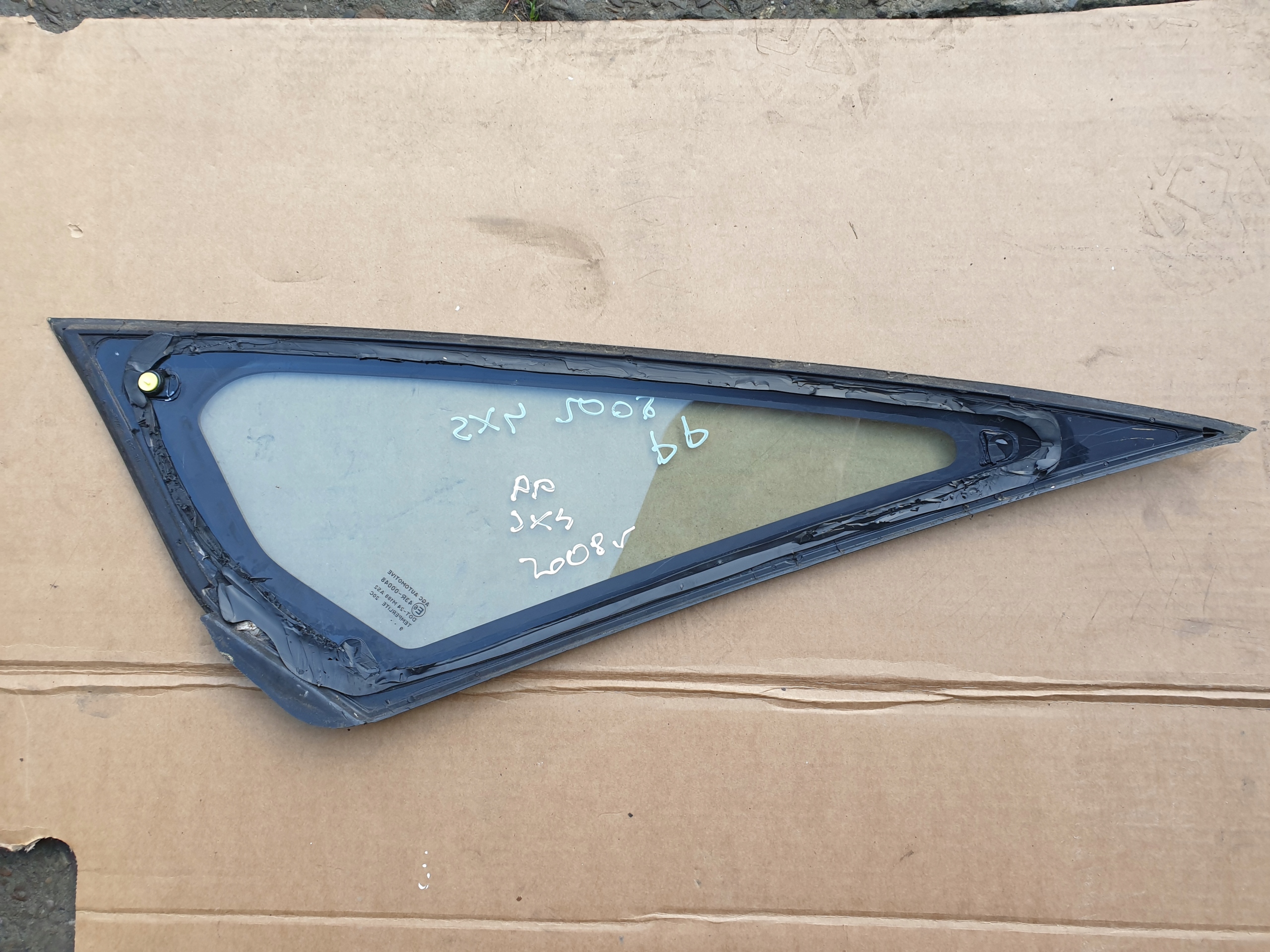 window side right front SUZUKI SX4 FIAT SEDICI GORLICE 2006