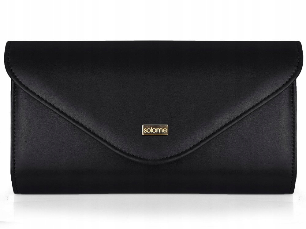 CZARNA KOPERTÓWKA TOREBKA WIZYTOWA S5 MAT