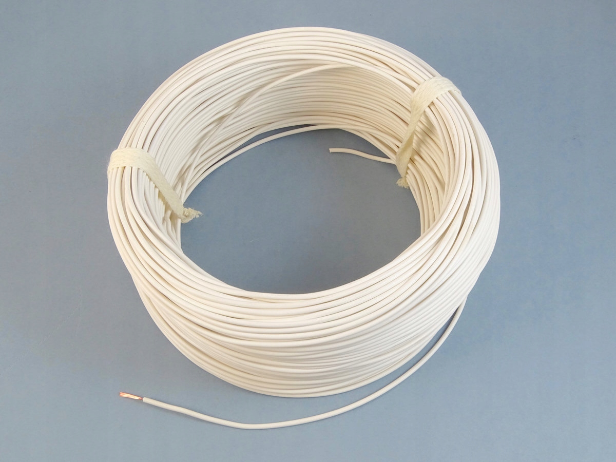 Inštalačný kábel Lgy 1 mm? H05V-K biely (rolka 100 m) (1ks)