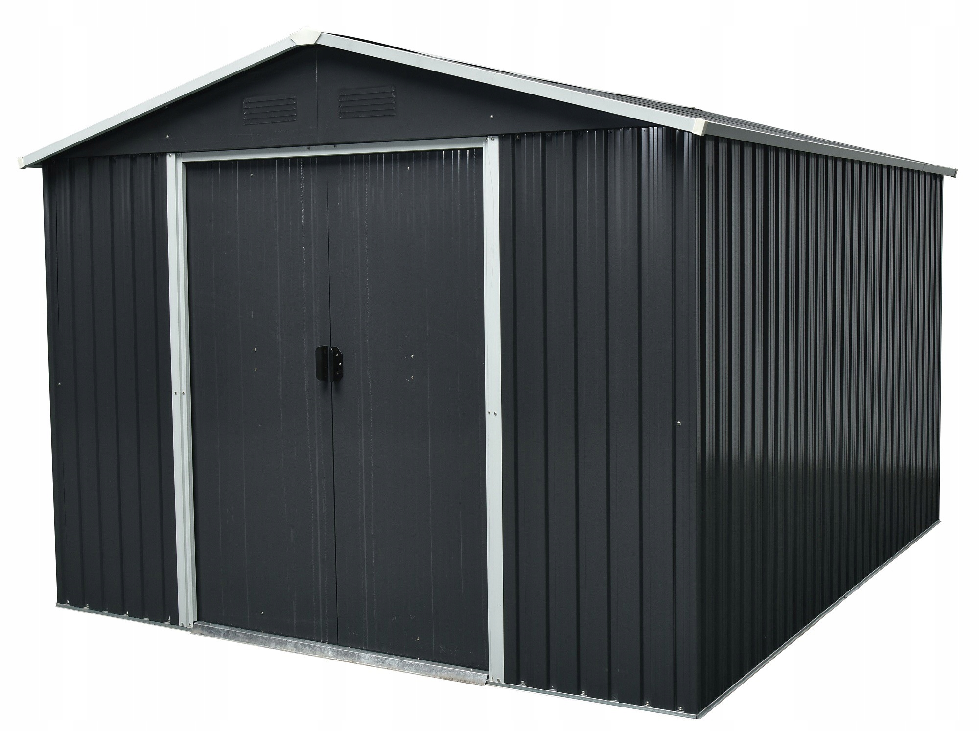 

Szopa Domek narzędziowy ogrodowy metalowy 303x236