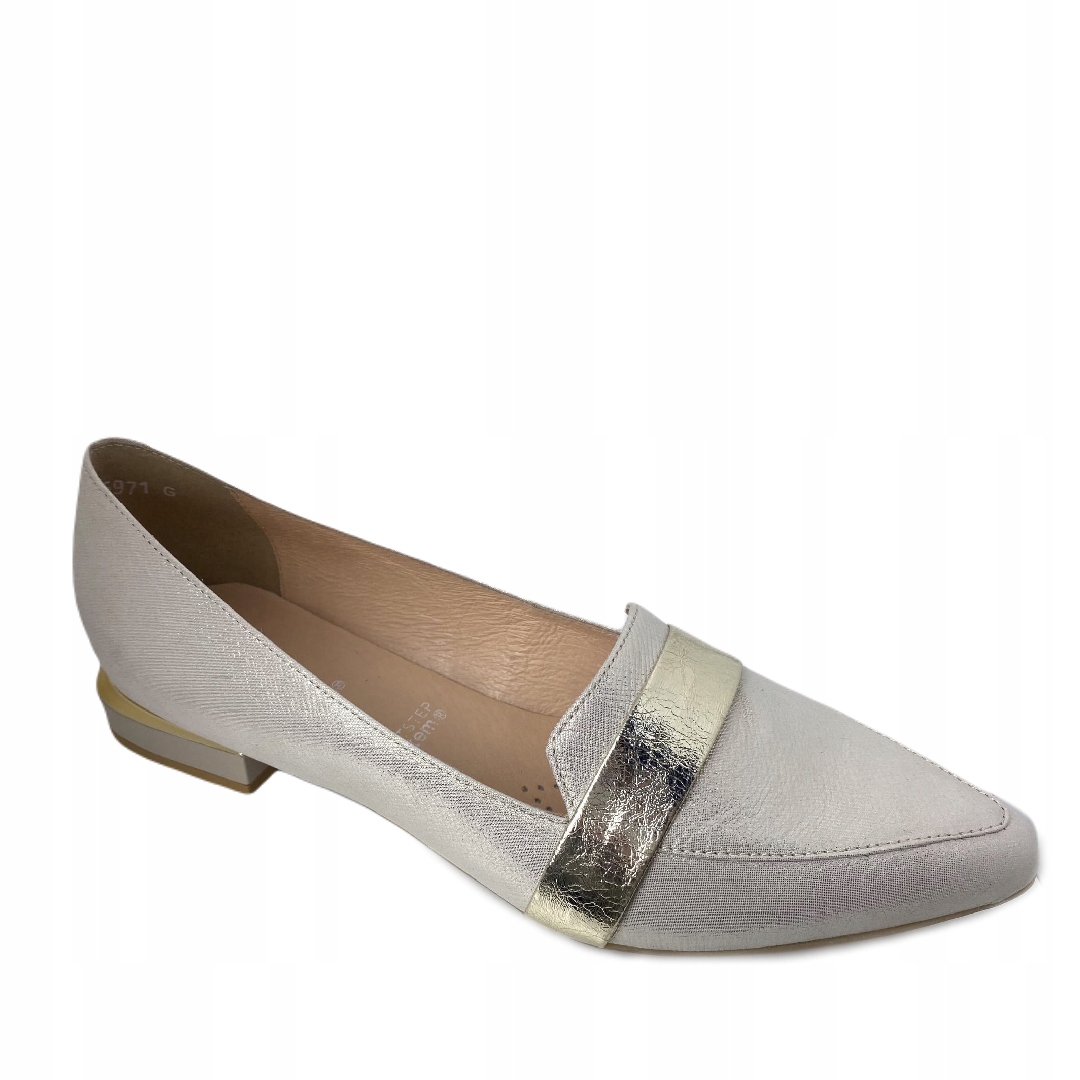 Dámské polobotky Arka Bioeco 5971/1097/2094 zlaté 38, Zlatá