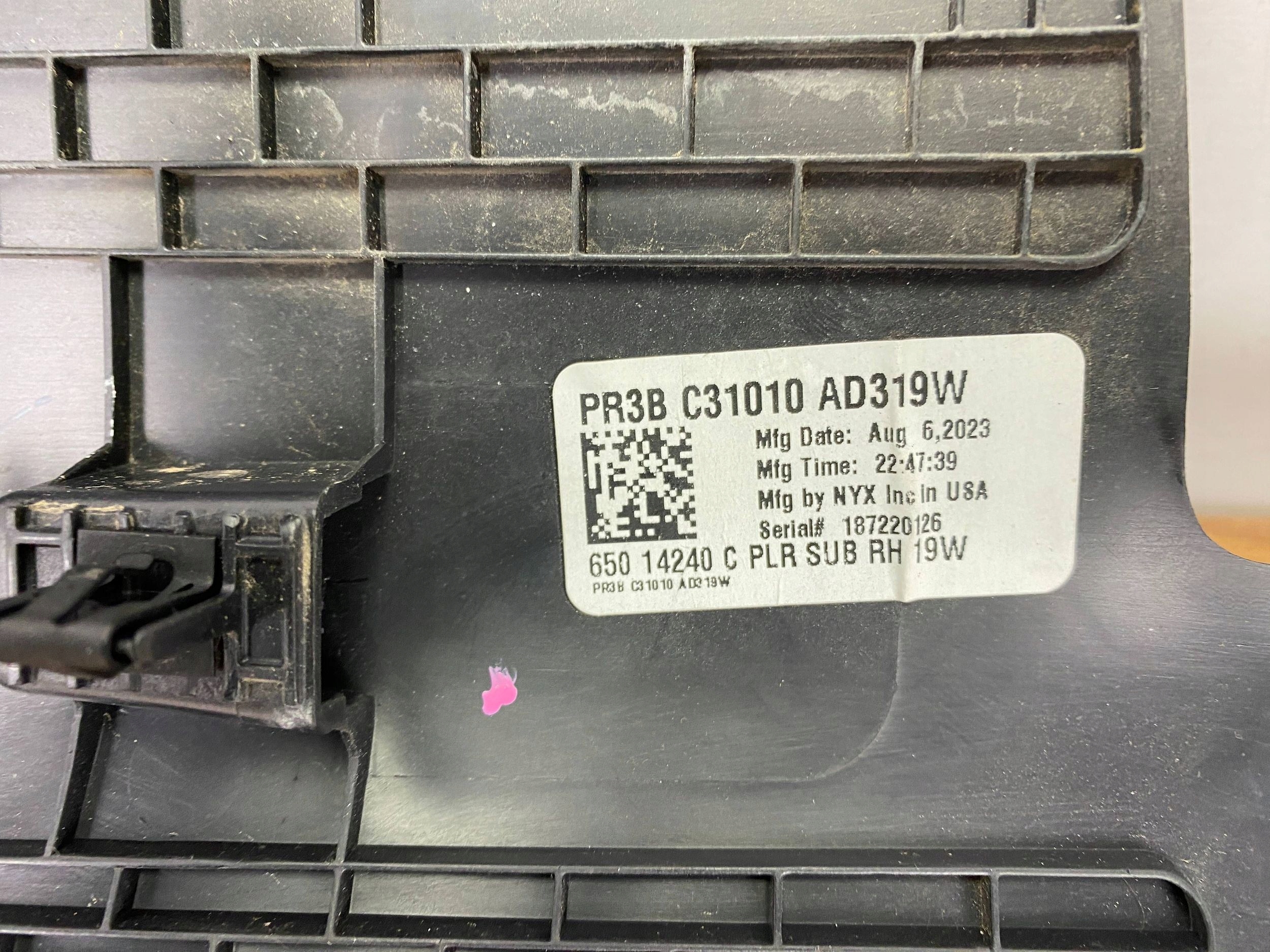 Blende Abdeckung slupka Ford Mustang VII MK7 S650 2024+