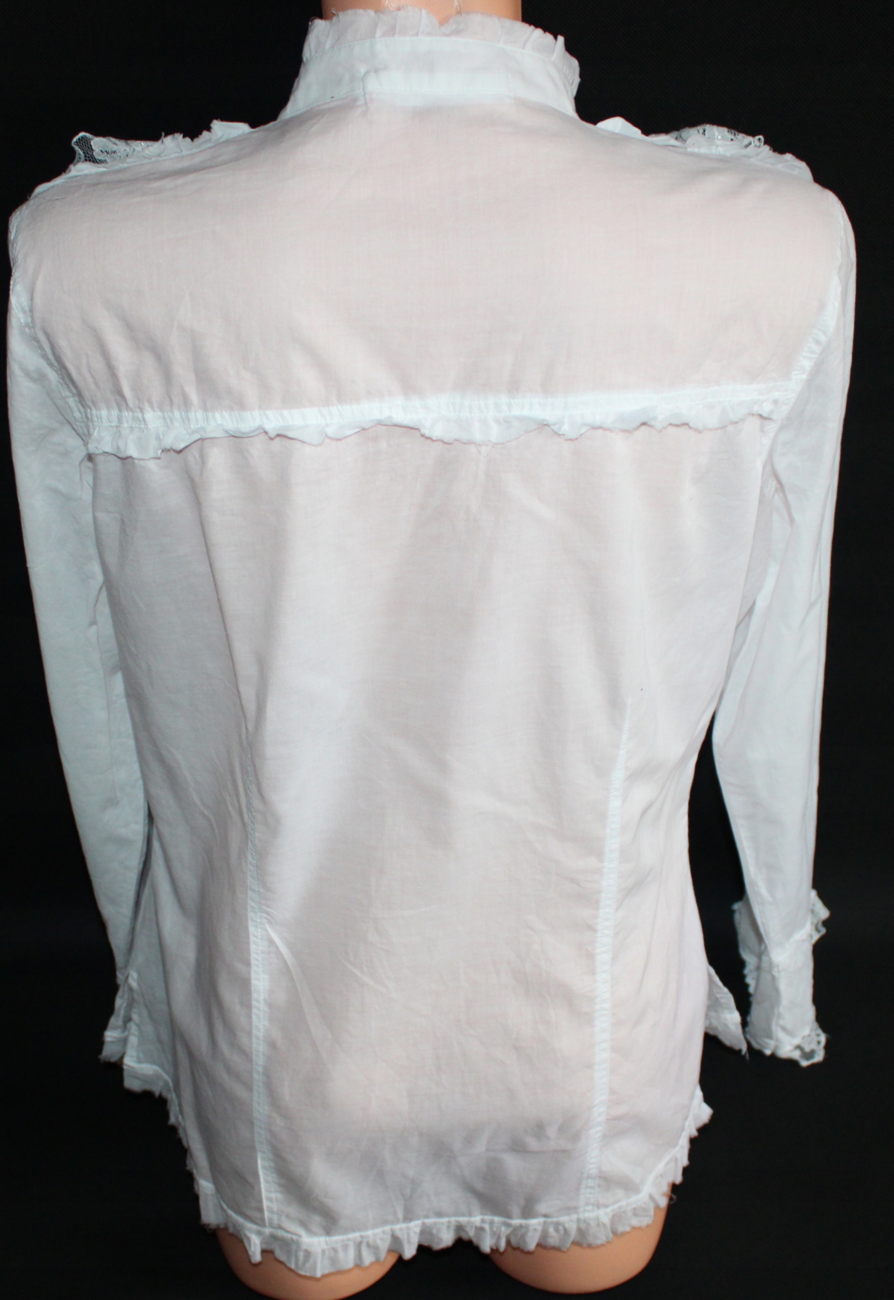 BIAŁA BLUZKA ROZ L Marka inna