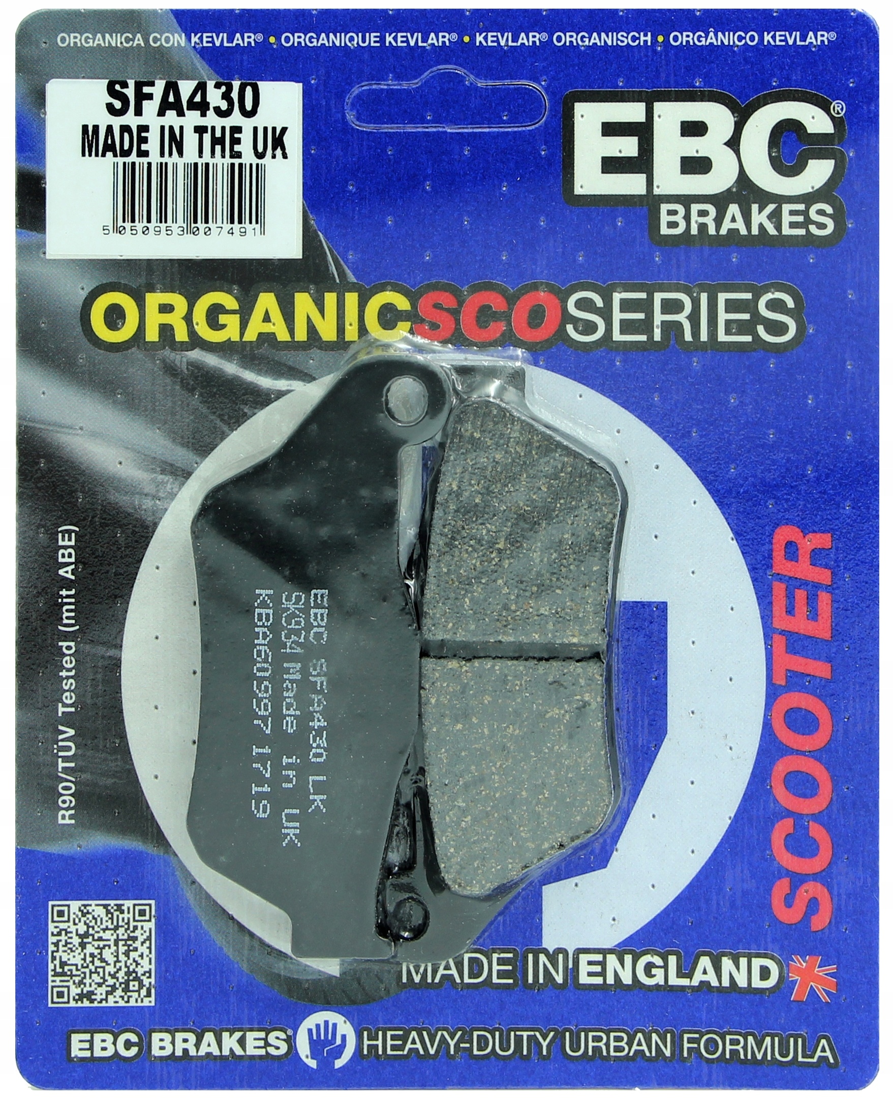 

Klocki Hamulcowe Ebc SFA430