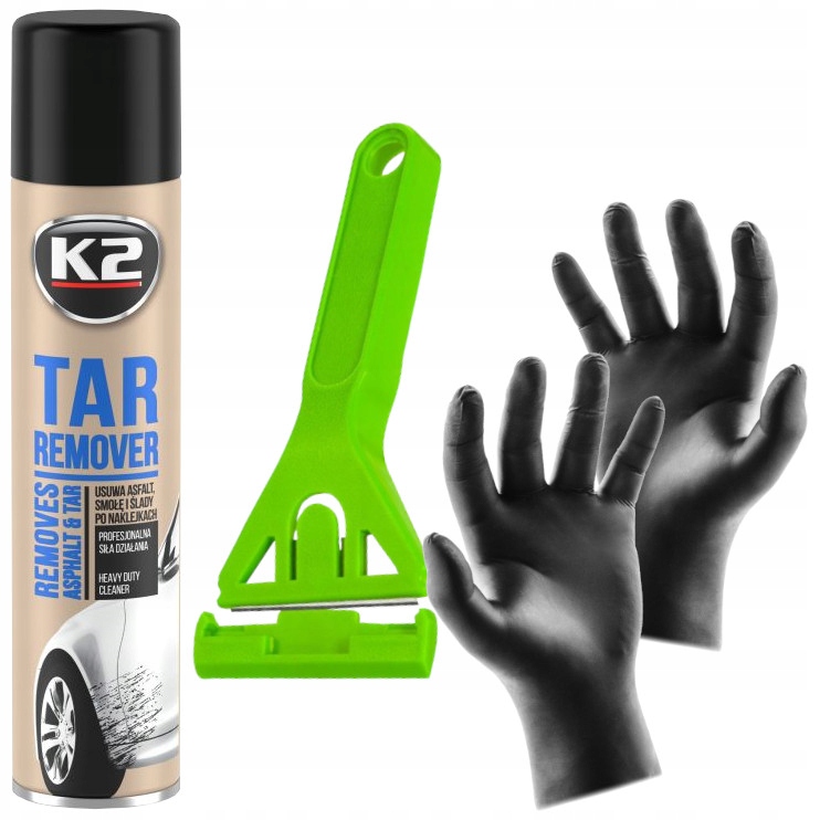 

K2 Tar Remover 300ML Usuwa Asfalt Żywice Smołe ReS