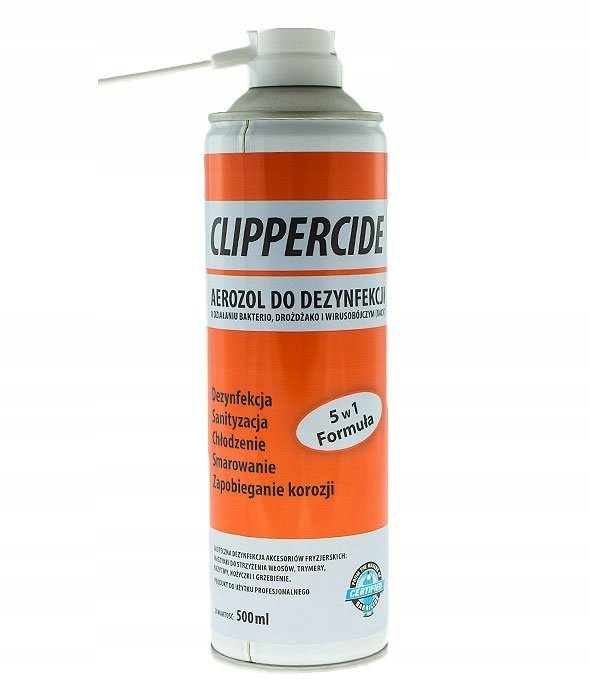 

Barbicide Clippercide 5w1 spray do maszynek 500ml