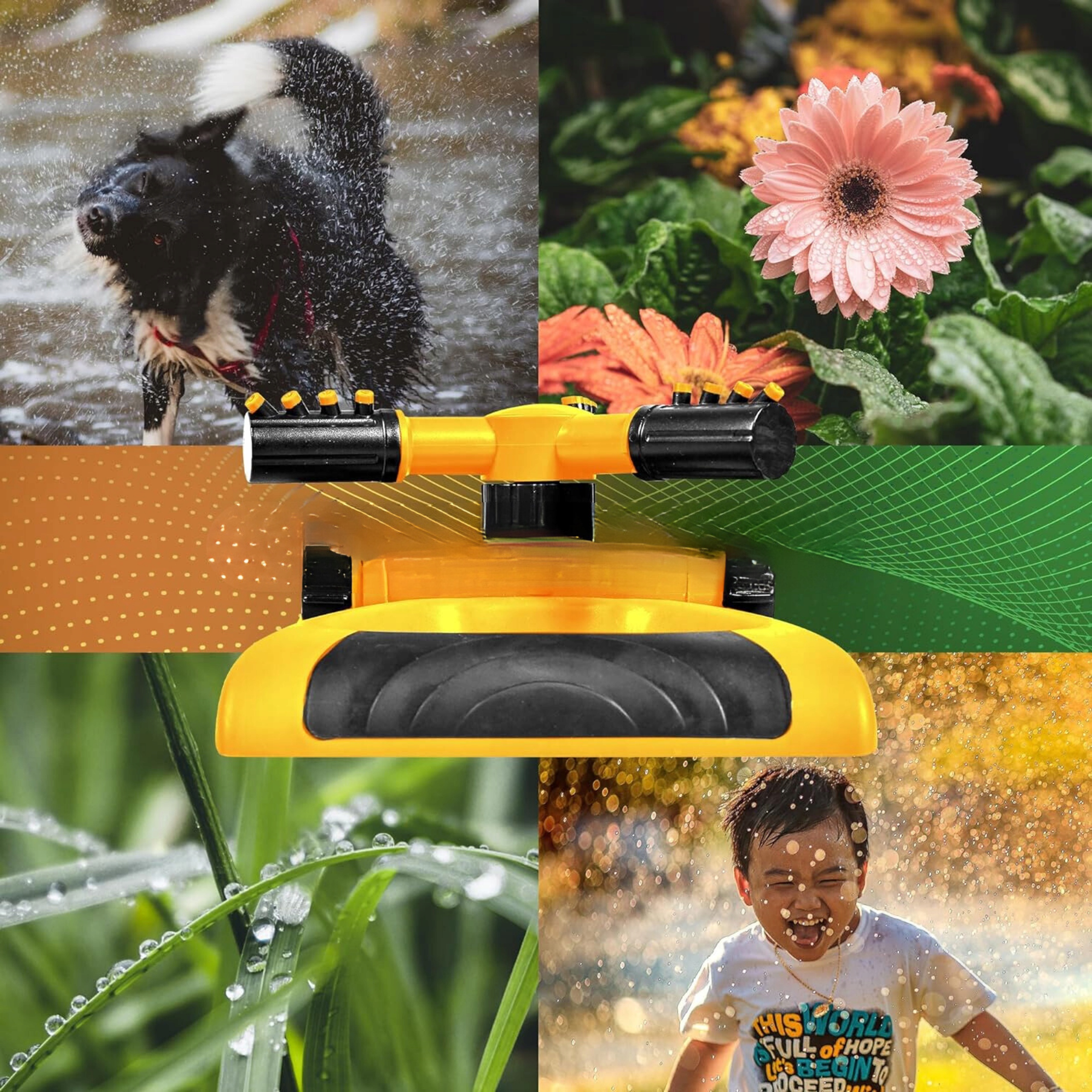 ZRASZACZ OGRODOWY ZRASZACZ OBROTOWY 3-RAMIENNY REGULOWANY TRWAŁY Kod producenta Zraszacz ogrodowy SK-W11