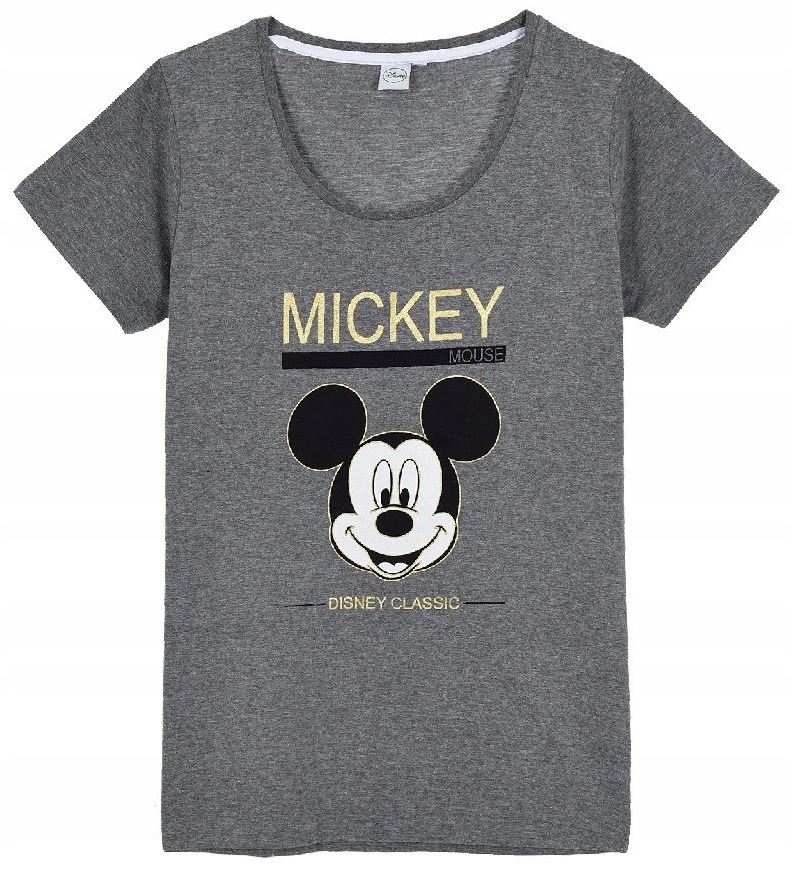 

Szara koszulka T-shirt Disney Myszka Mickey