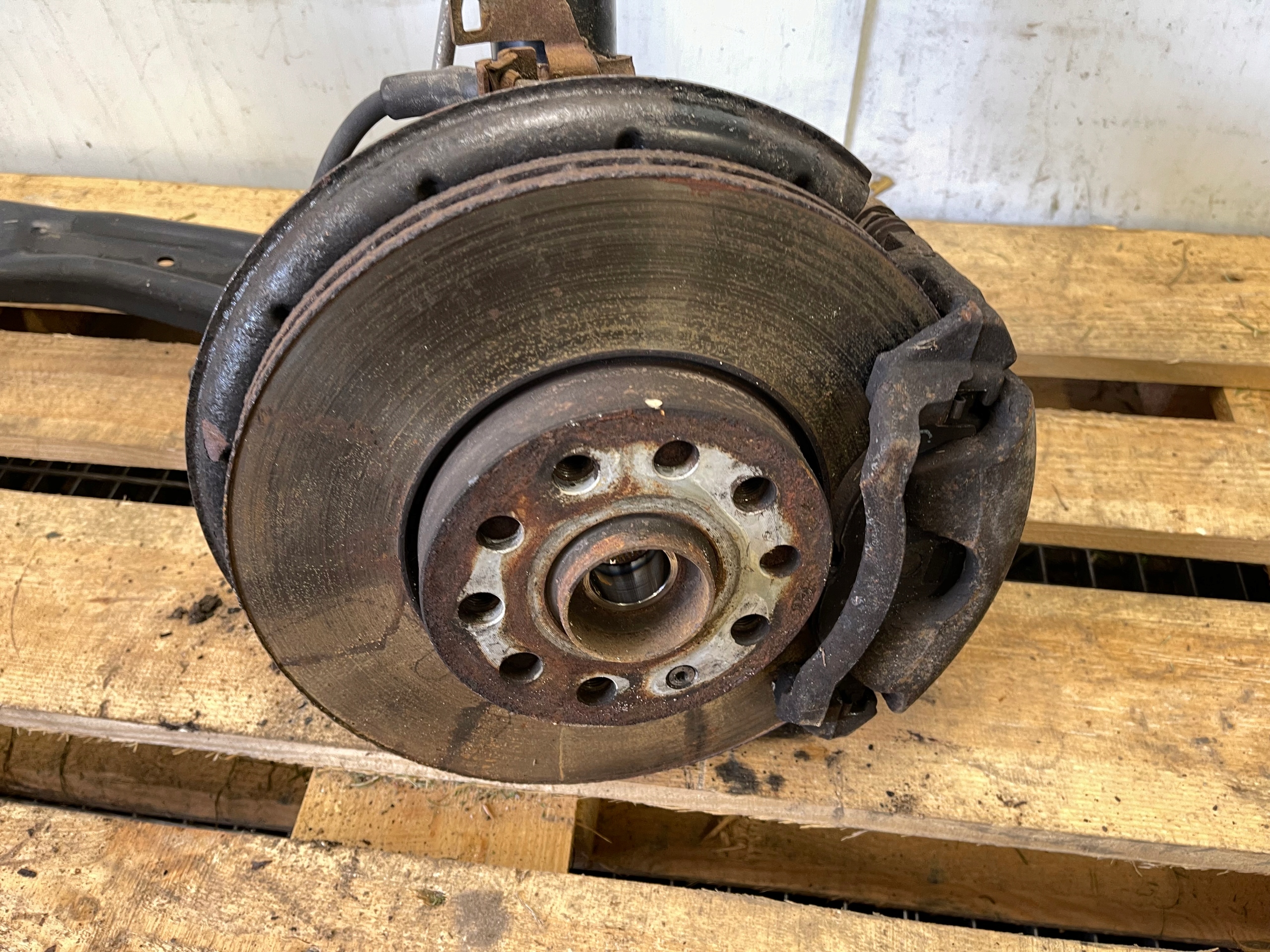 McPherson swing shock absorber right front VW CADDY 2K5 15-19R 1K06AC