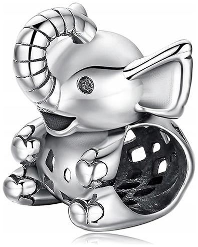 

Charms Srebrny Słonik Słoń Zawieszka 925