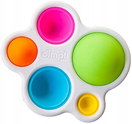 

Fat Brain Toys Bąbelki guziczki do wciskania Dimpl