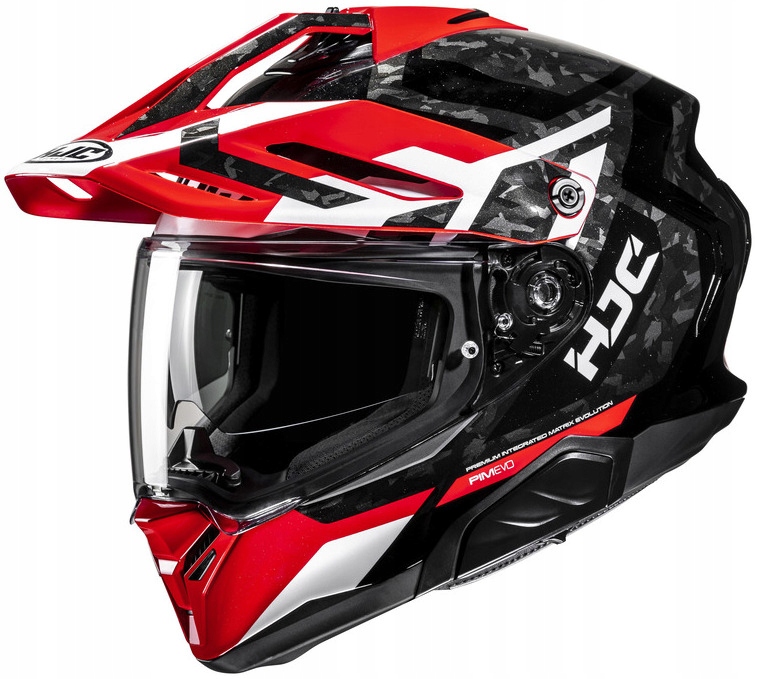 Hjc RPHA60 Dakar Black Red Integrálna Motocyklová Prilba L