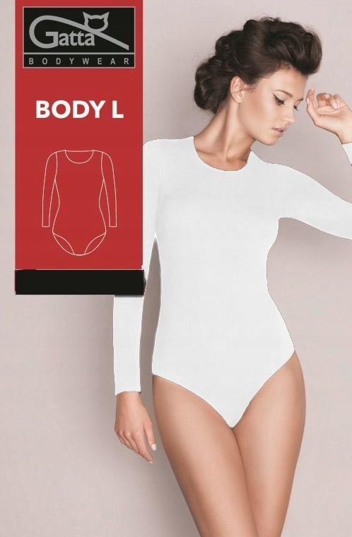 

Body T-shirt L Gatta długi rękaw S białe