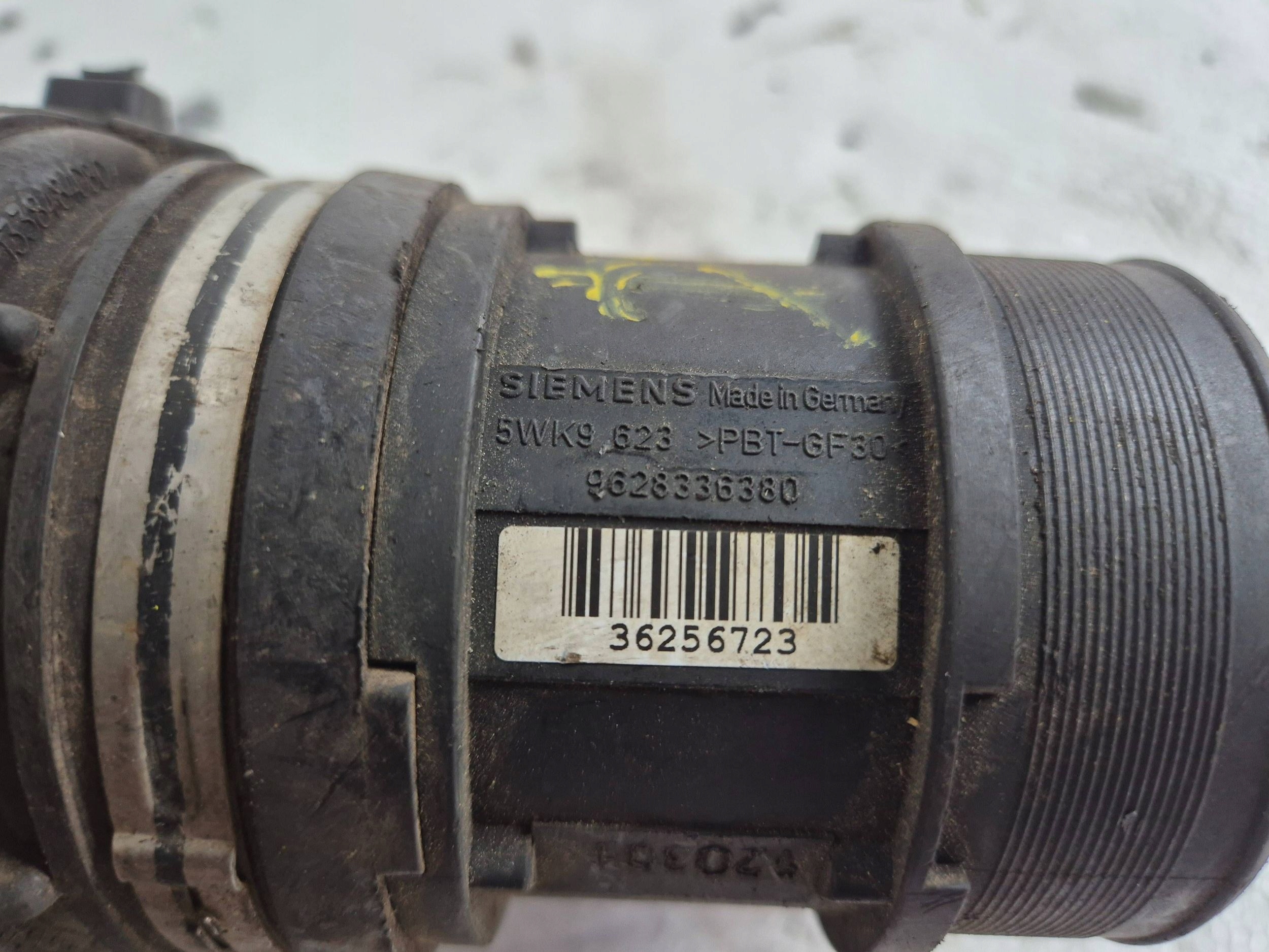 flow meter 5WK9623 / 9628336380 Fiat Ducato 2.8 JTD 05