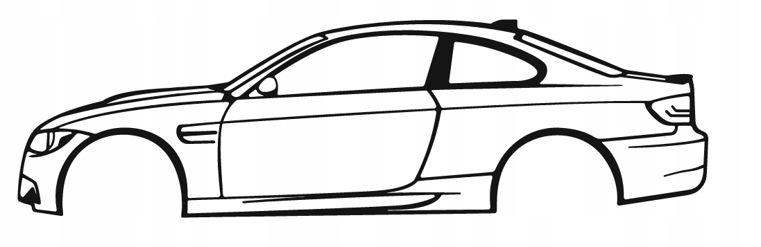 nástěnná dekorace Obraz Auto Bmw M3 E92