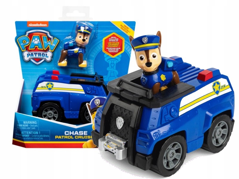 

Psi Patrol Pojazd Chase + Radiowóz