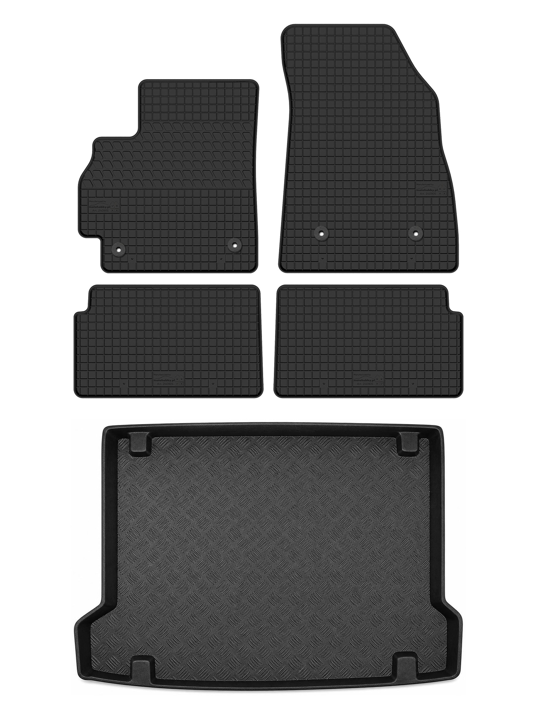 Gumové rohože SolidTread rohož batožinového priestoru pre: Omoda 5 2024- Suv 5 ks