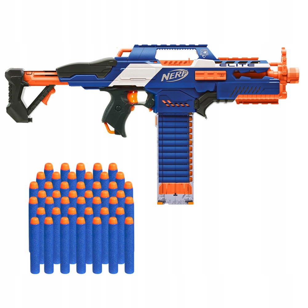 NERF N-STRIKE ELITE RAPIDSTRIKE CS-18 + 30 STRZAŁ. Bohater brak