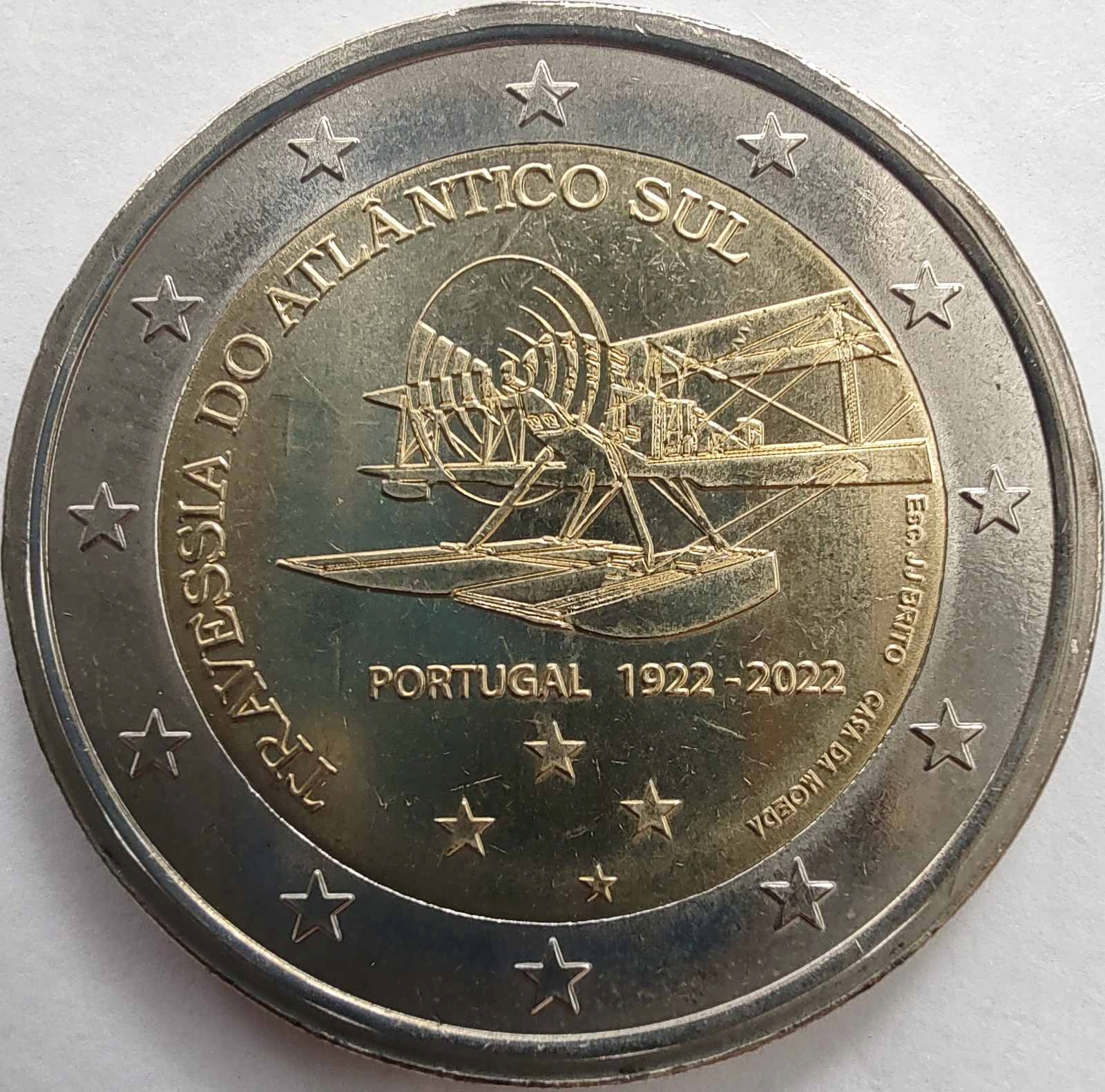 5105 - Portugalia 2 euro, ND (2022)