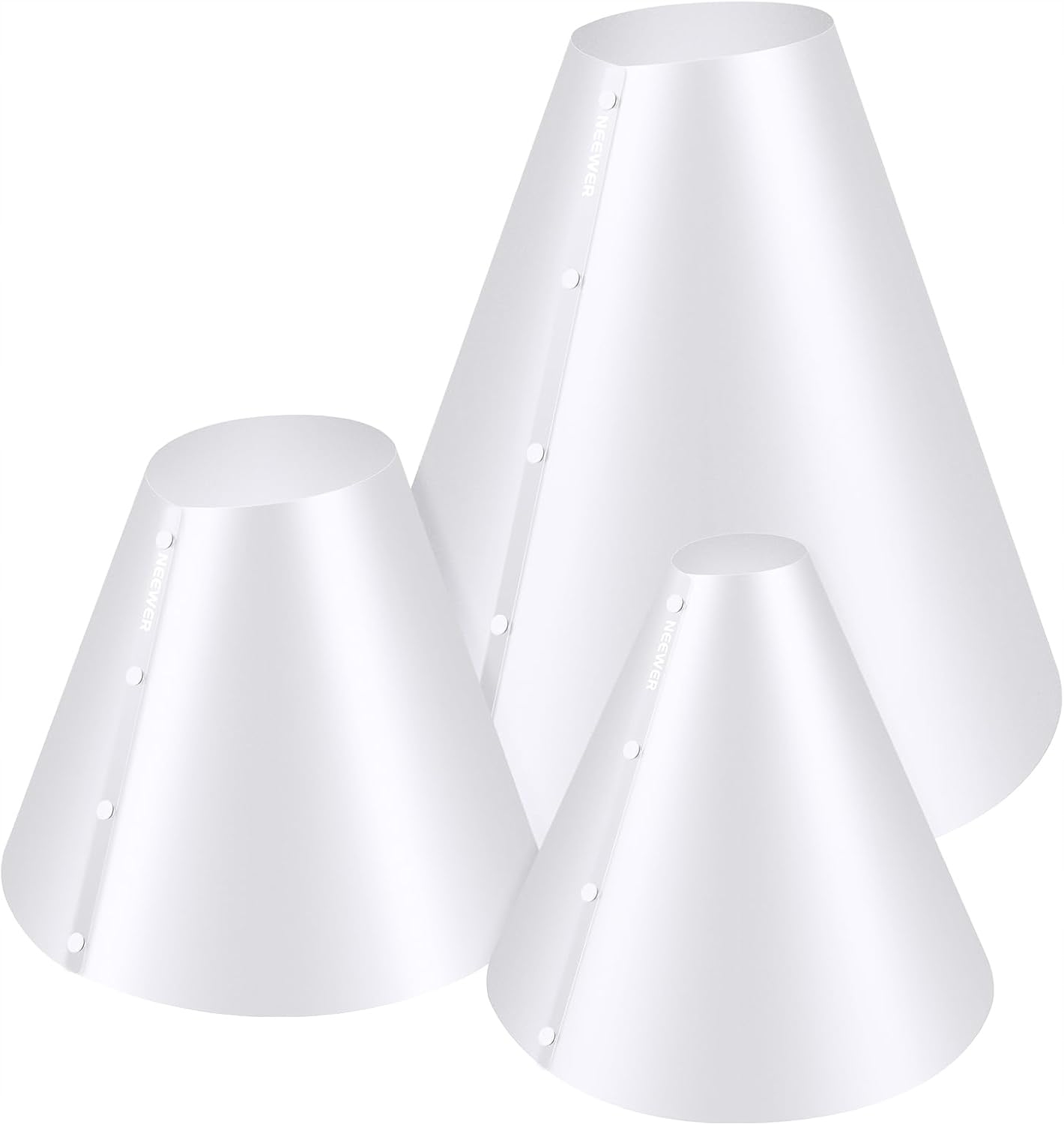 Neewer 3x kuželový Difuzér světel 14" 15" 20" Alternativa