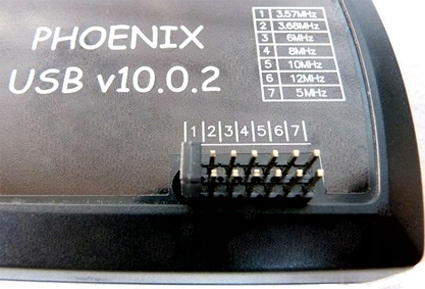 PROGRAMATOR/CZYTNIK PHOENIX V10.0.2 5MHz 7w1 + KABEL EAN (GTIN) 5905265588056