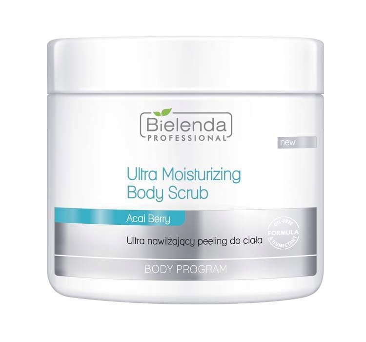 Hydratační peeling pro péči o tělo s bobulemi acai Body Program 550 g