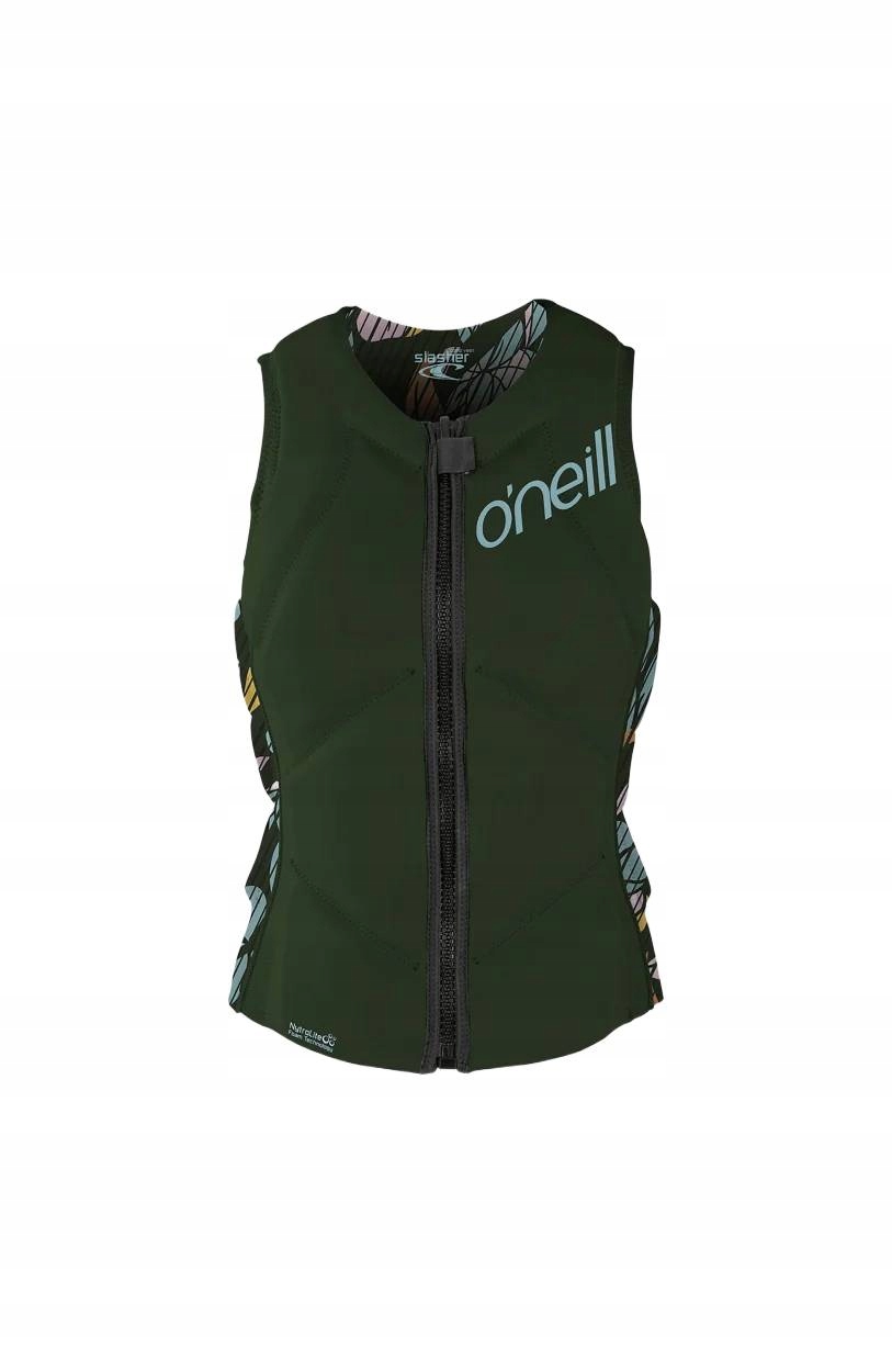 Dámská vesta O'Neill Slasher Comp Fp Fz Dark Green 4