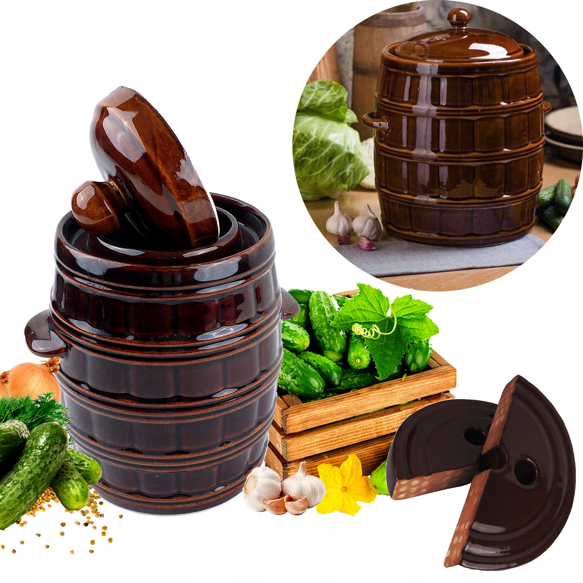 Sud 12 L S Přírubou Víko Přítlačný Kámen