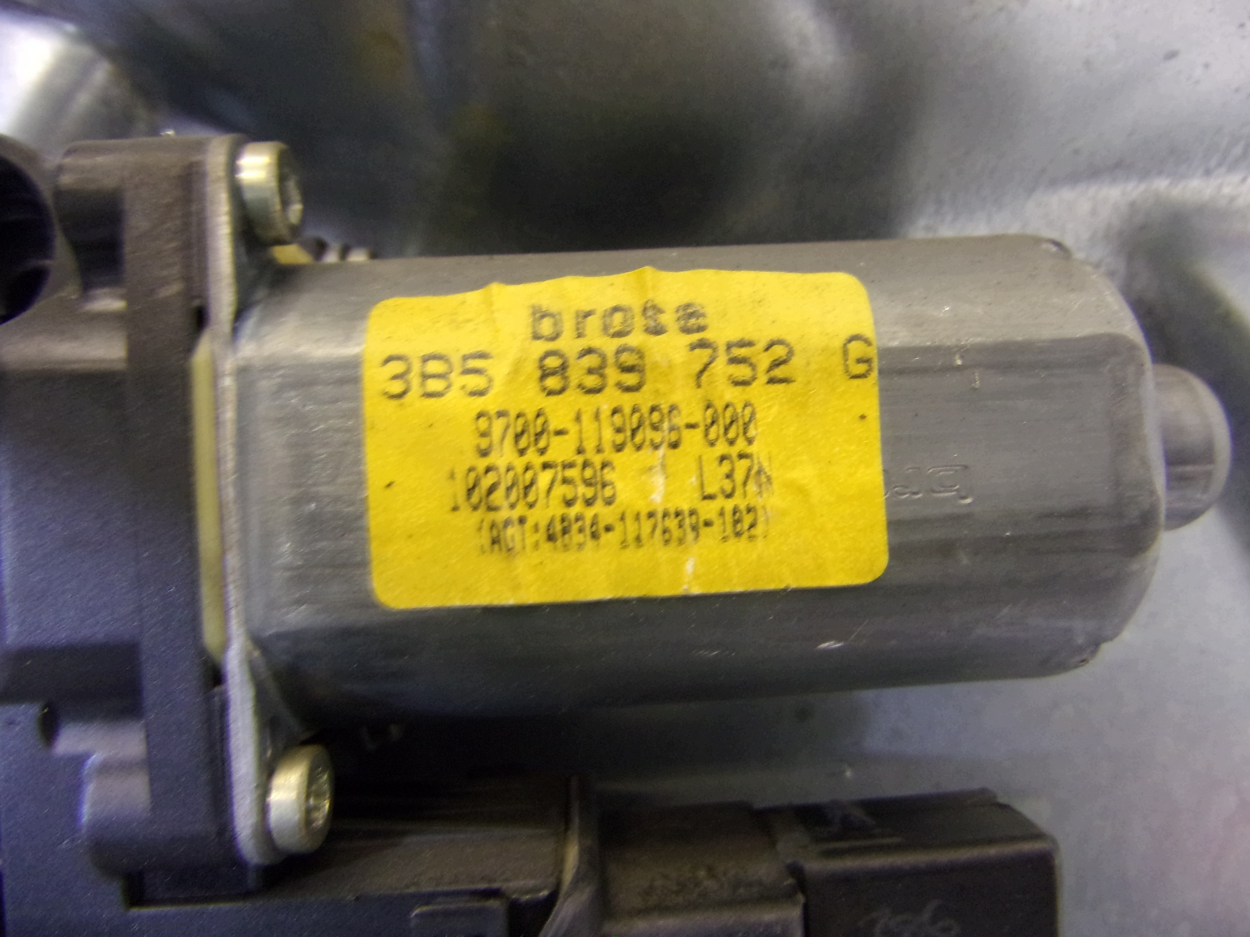 Mécanisme Vitres Droite Arrière VOLKSWAGEN PASSAT B5