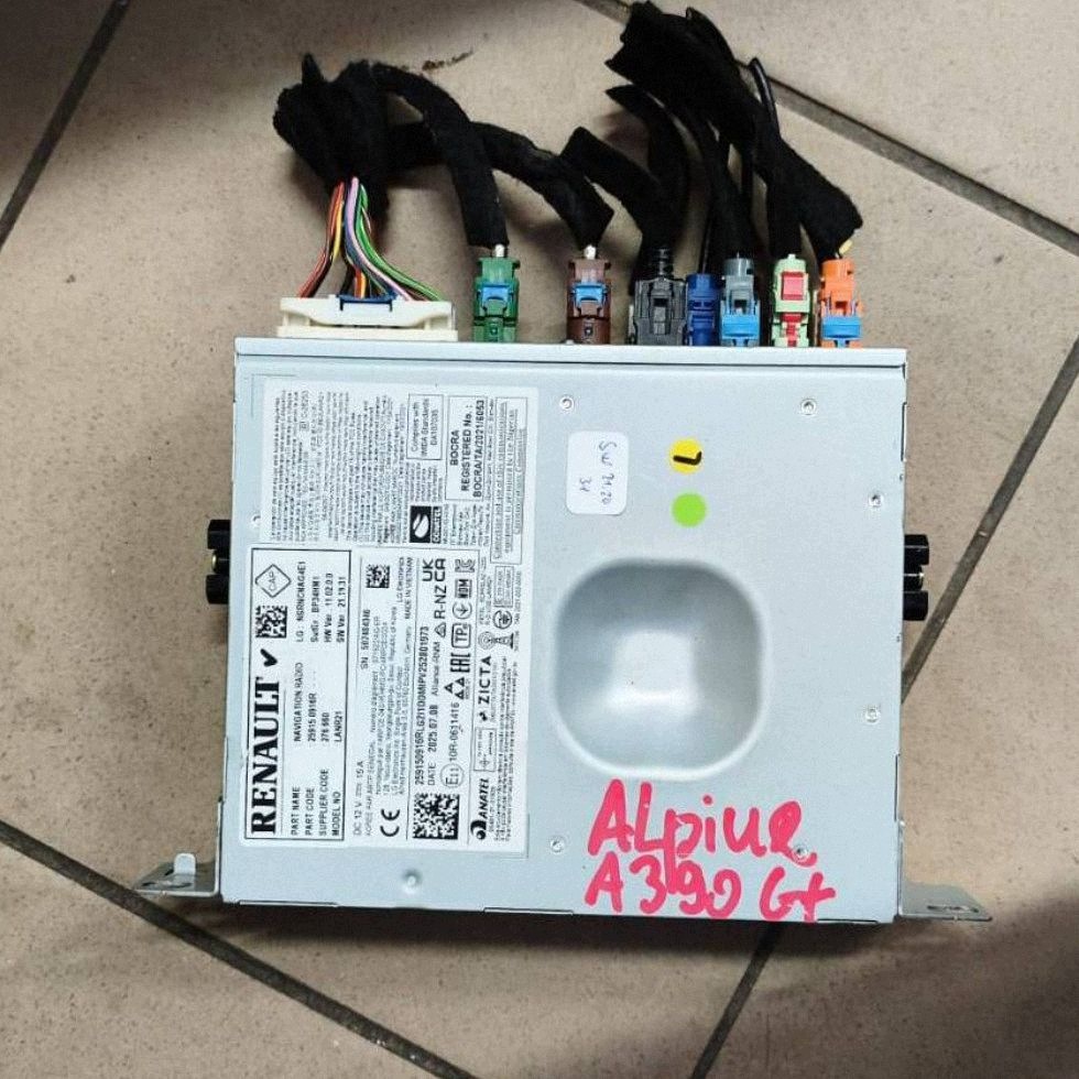 Stacja multimedialna lesegerät der navigation Alpine A390 259150916R