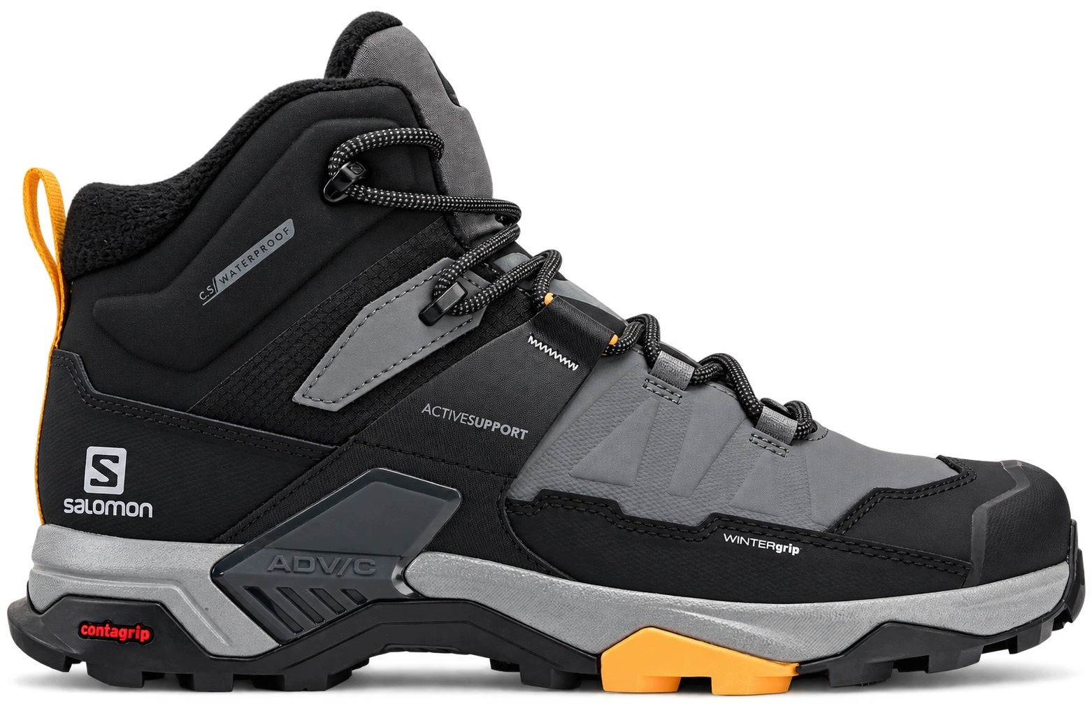 Salomon X Ultra 4 Mid Winter Ts Pánské trekové boty šedé vel. 44