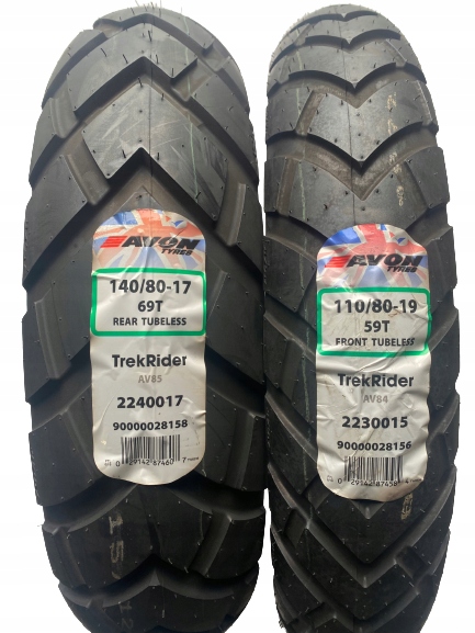ШИНЫ AVON TREKRIDER 140/80/17 80/100/19