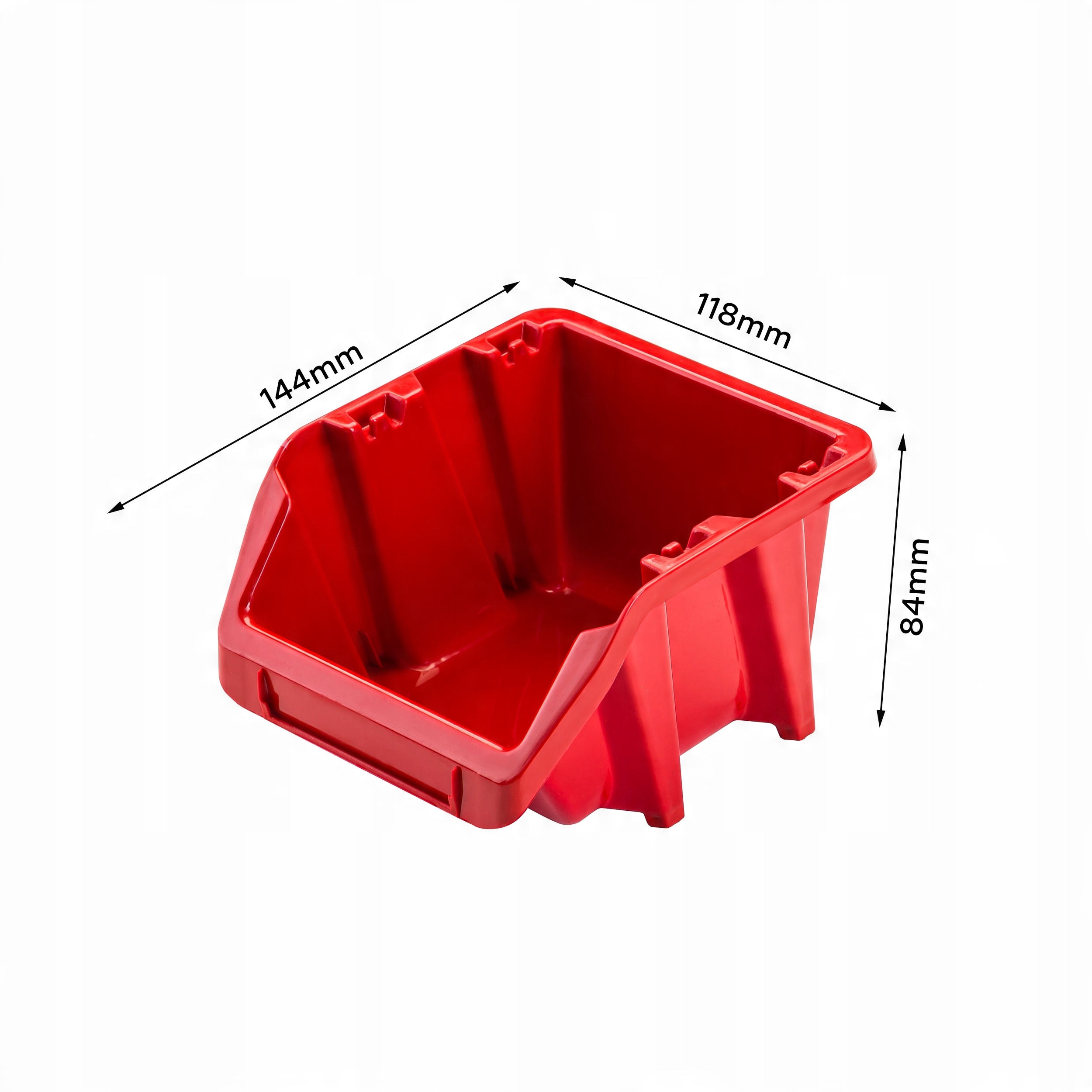 

Pojemnik magazynowy 118x144x84 mm warsztat garaż
