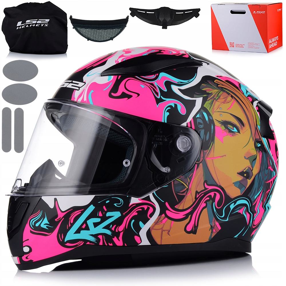 Motocyklová Prilba LS2 FF353 Rapid II Cyberg Systém Pinlock Ecer 22.06