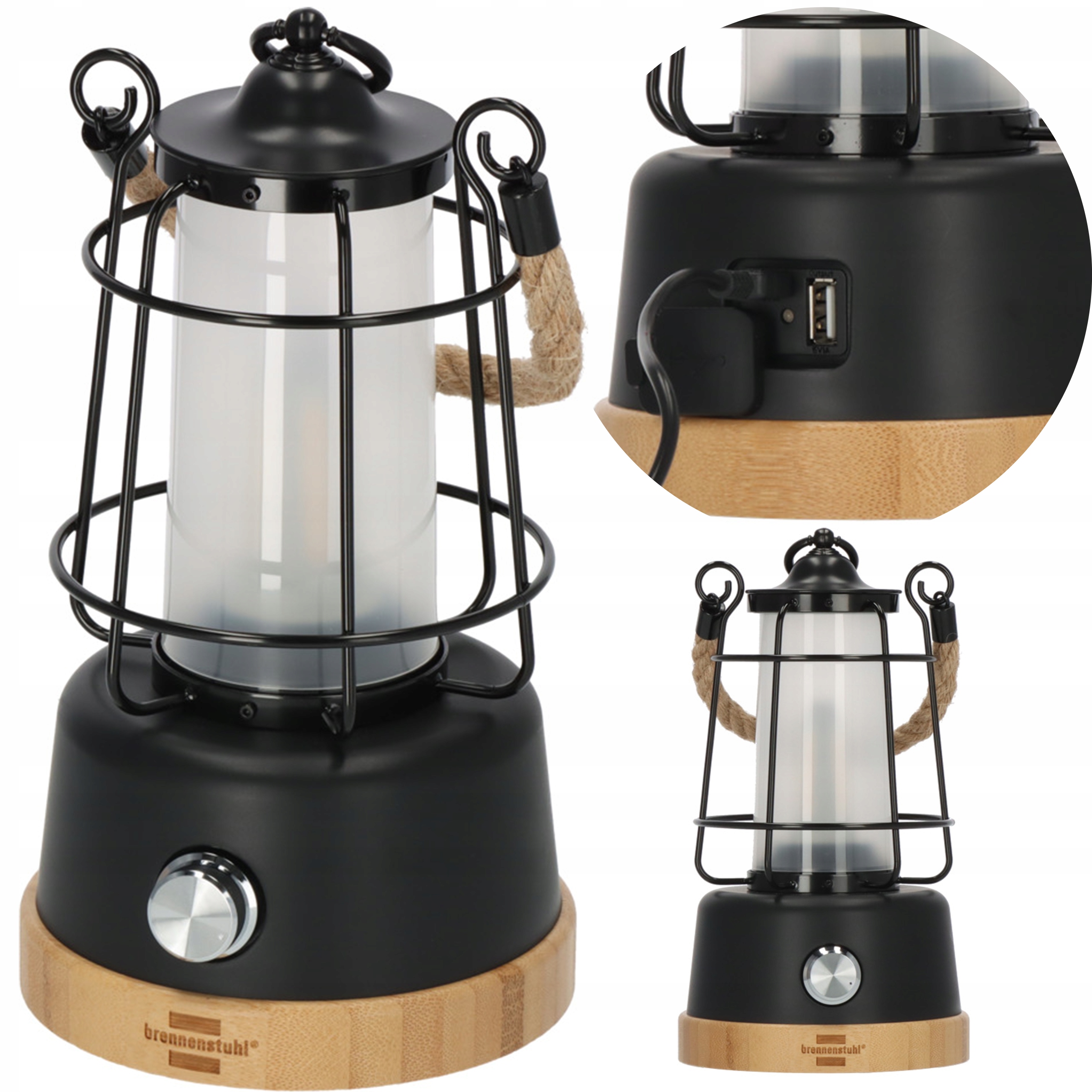 

Lampa latarka akumulatorowa kempingowa turystyczna
