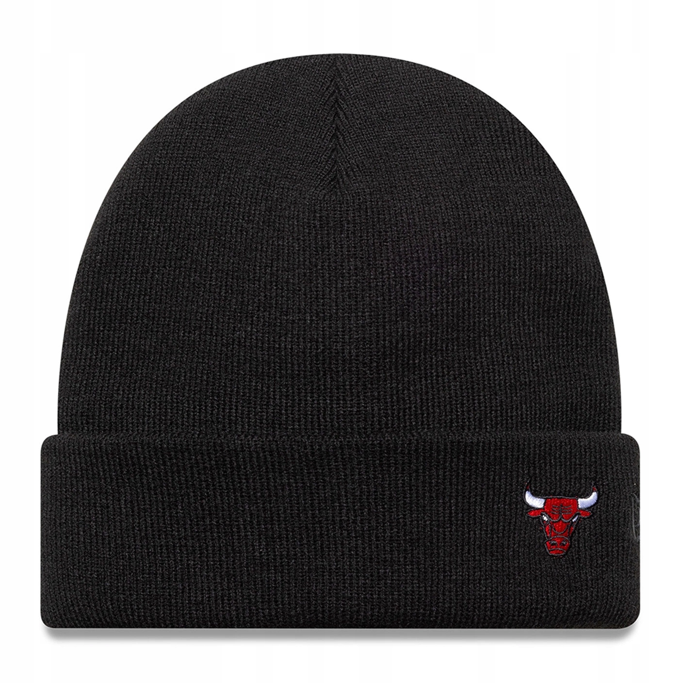 Čepice New Era pánská dámská Chicago Bulls nba teplá akrylová černá