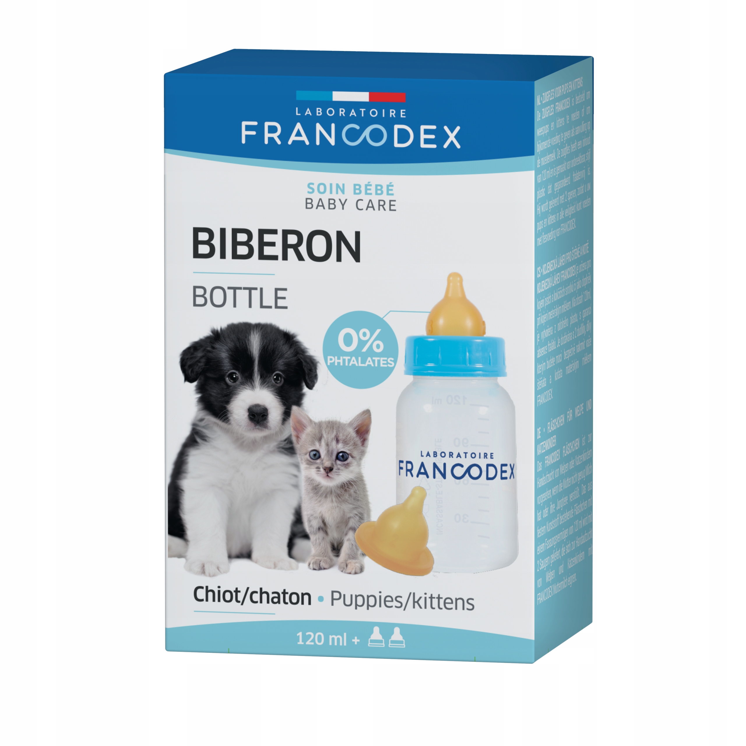 

Francodex Butelka Do Karmienia Kociąt + 2 smoczki