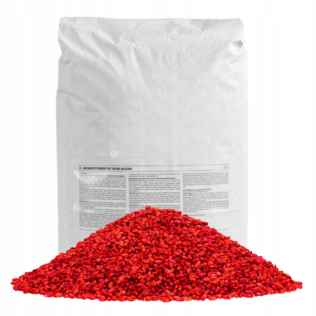 Ratimor Trutka na myszy i szczury zbożowa Zatrute ziarno Bromadiolon 10kg