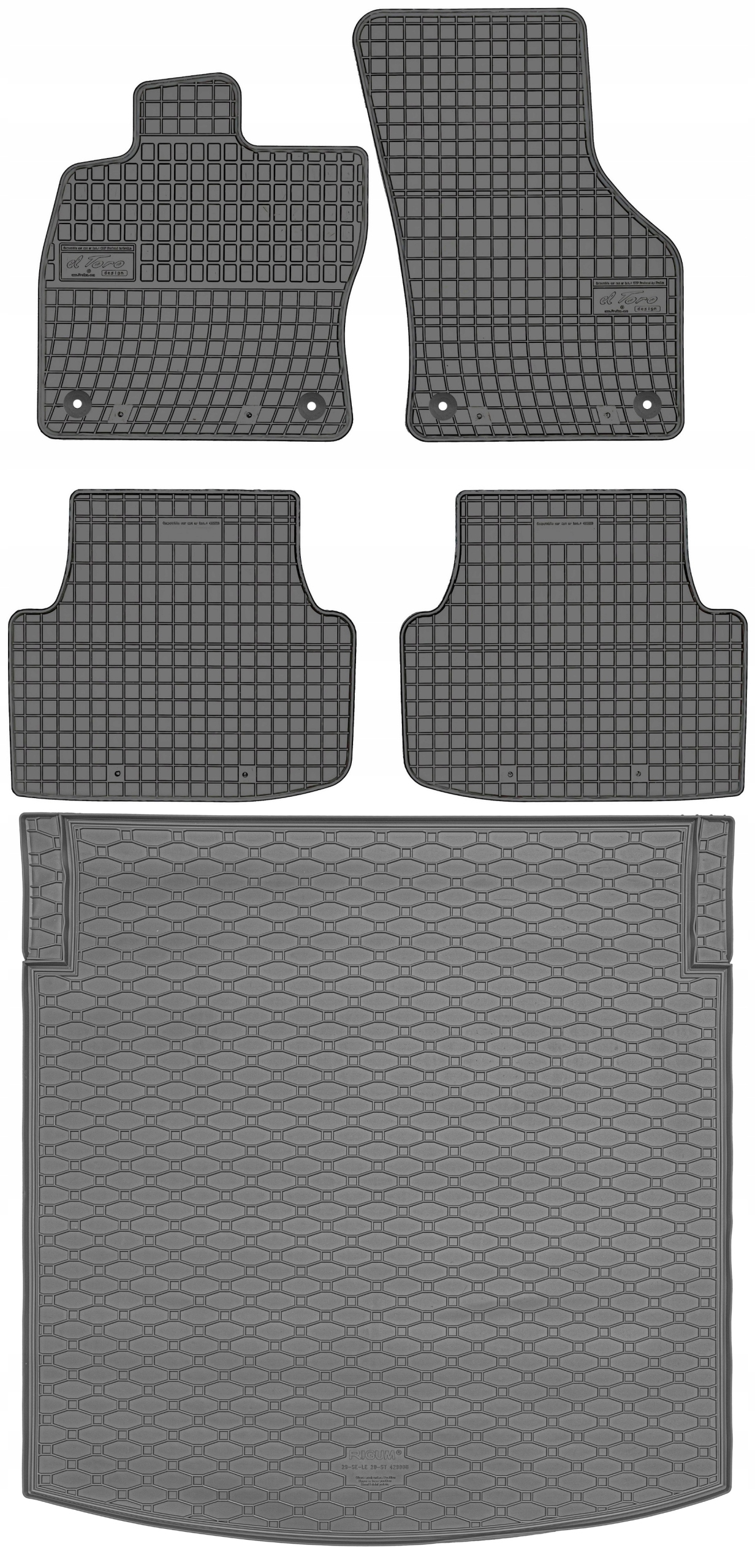 Seat Leon IV St Kombi 2020- Sada rohoží koberčeky