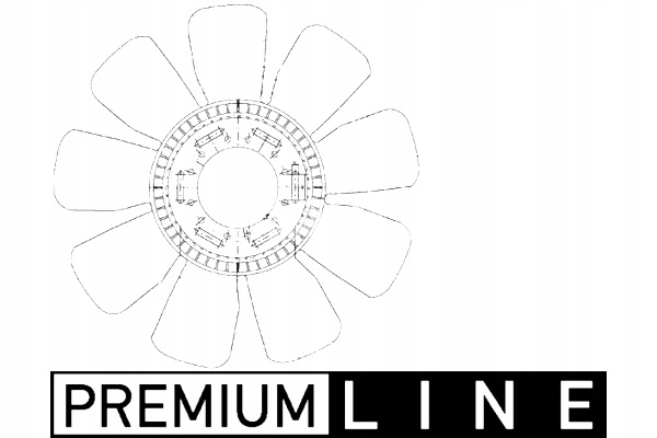 MAHLE WIATRAK WENTYLATORA FENDT 800 900 BF6M2013C-D0836LE504 Producent części Granit