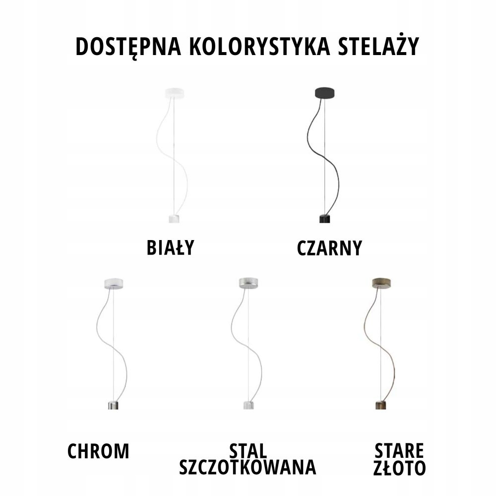 MIĘTOWA LAMPA WISZĄCA DLA DZIECI RAFAELLA Długość/wysokość 120 cm
