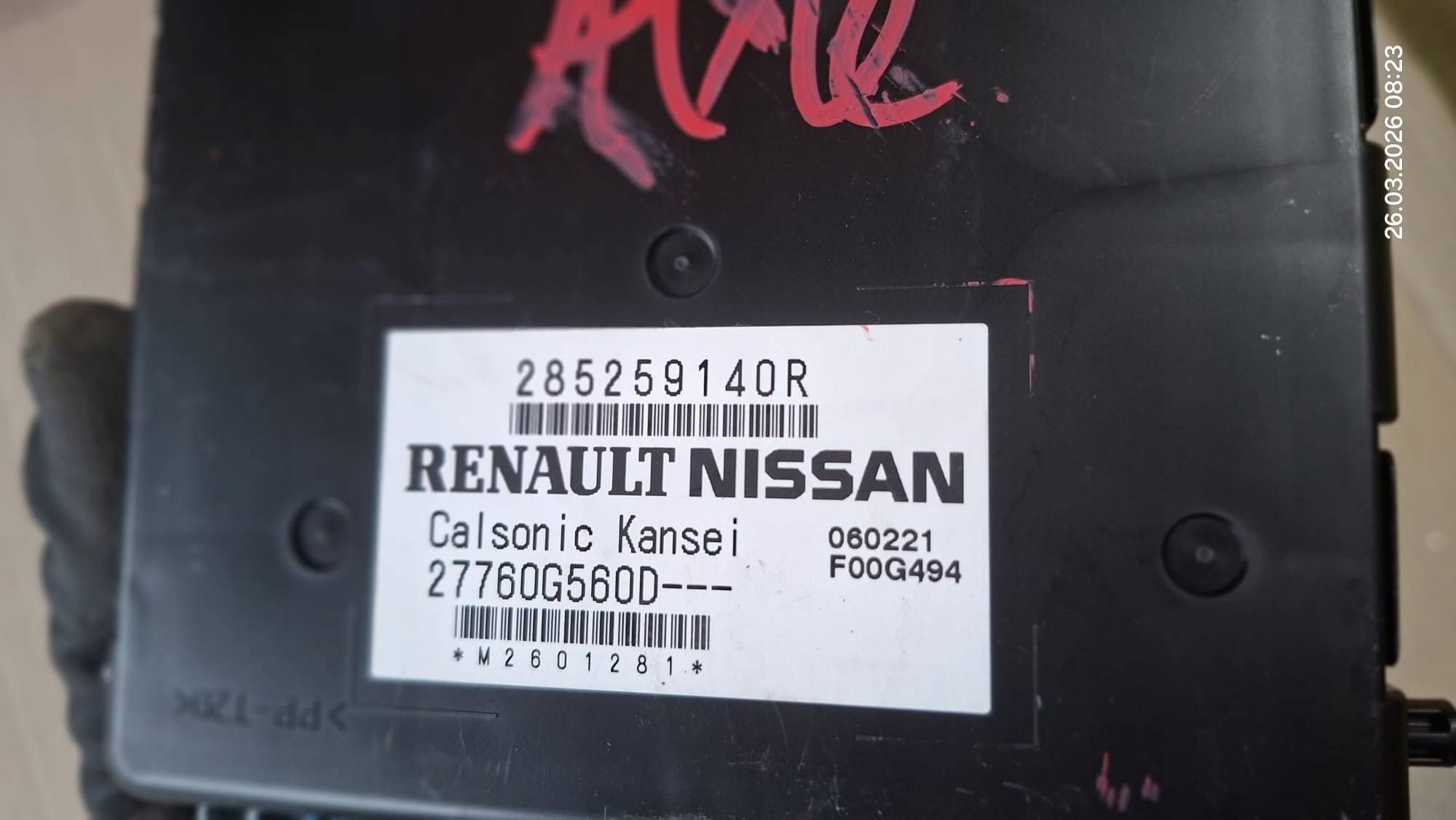 modul klimatizaci Renault Arkana 285259140R