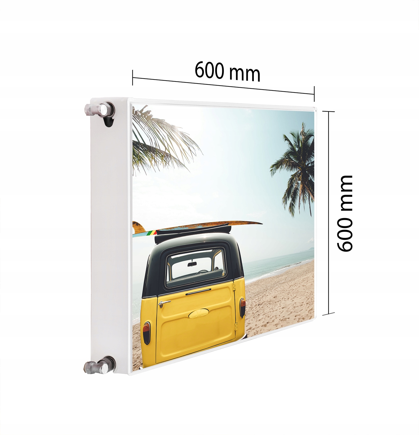 Magnetická Krytka Na Radiátor 60x60 Dovolená Podložka Magnet