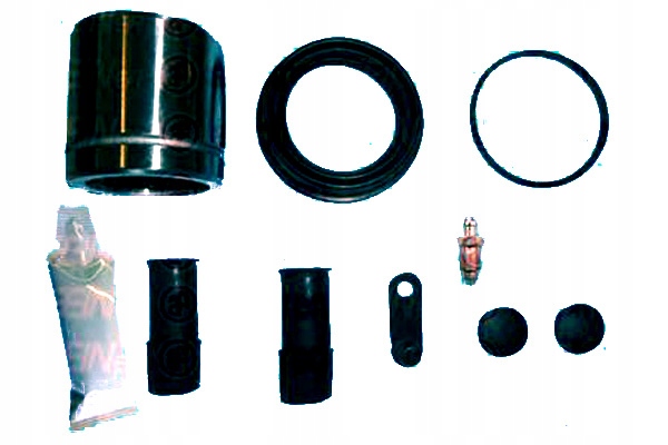 ZESTAW NAPRAWCZY ZACISKU VW PRZÓD TRANSPORTER T4 Z